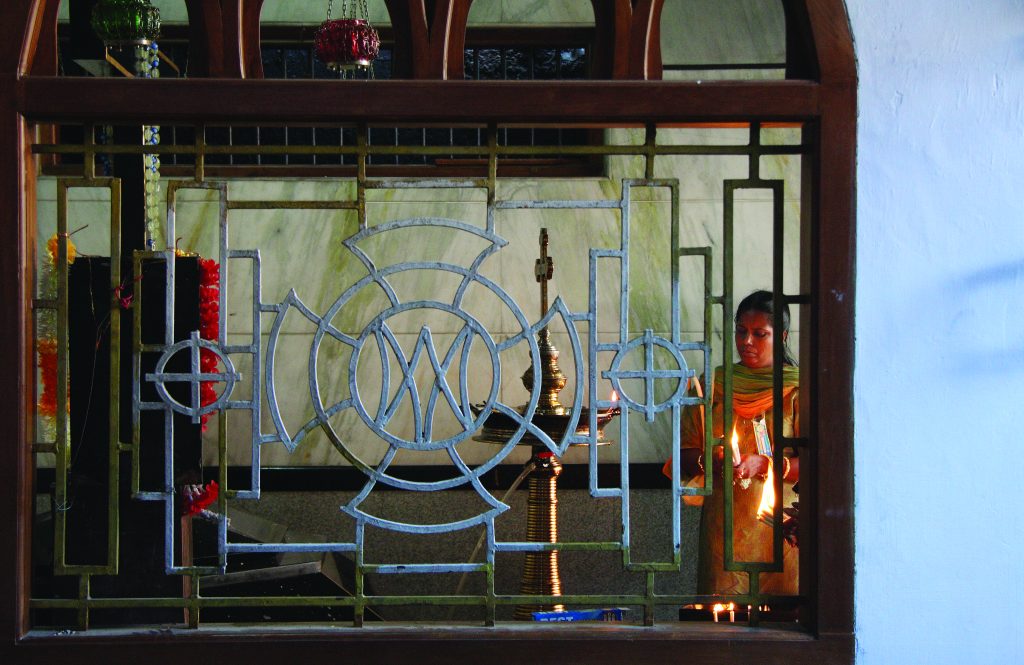 Coonan Cross in the Shrine at Mettancherry