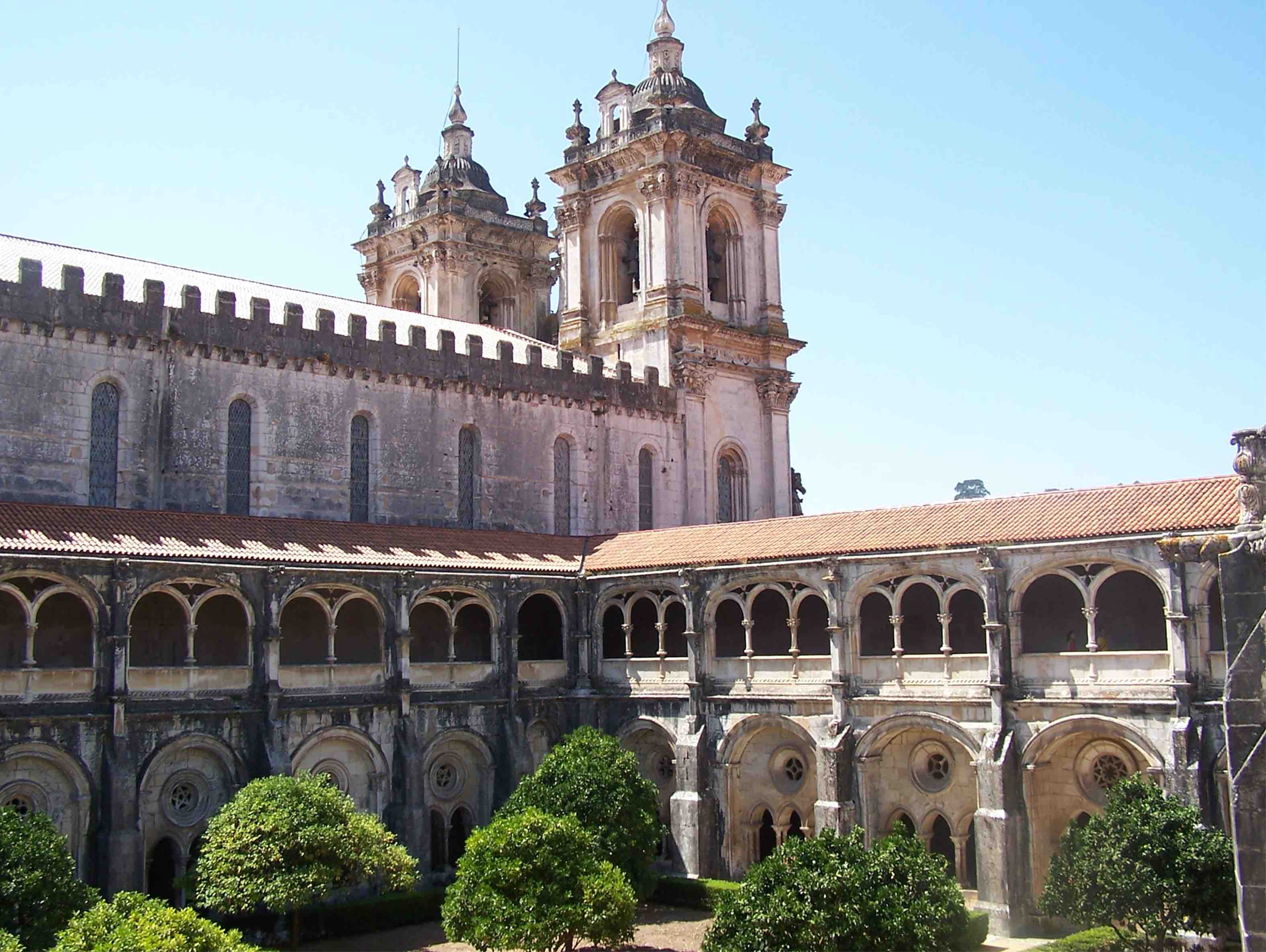 Cloister of the Monastery of Alcobaça