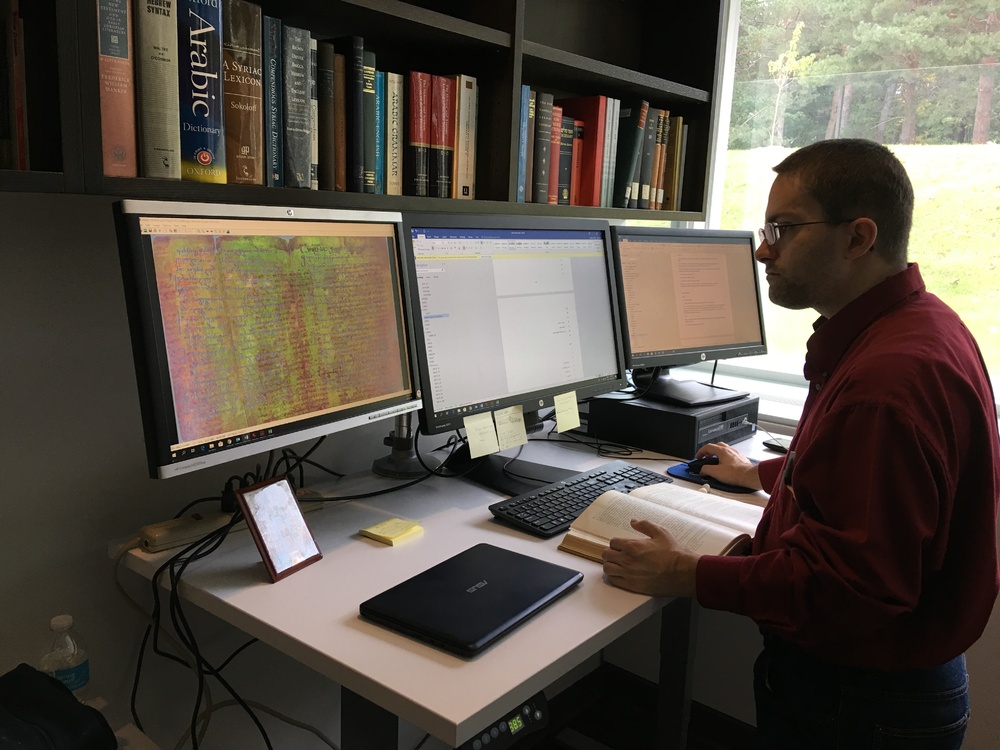 Calabro palimpsest analysis